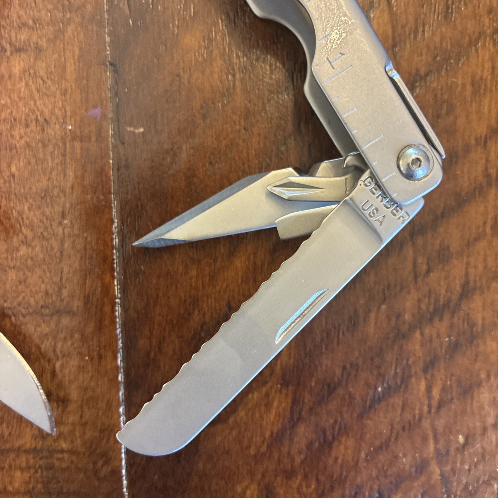 Vintage Gerber MP600 Multi-tool “Pat Pend” Early Mr. Pinchy USA Made – Excellent
