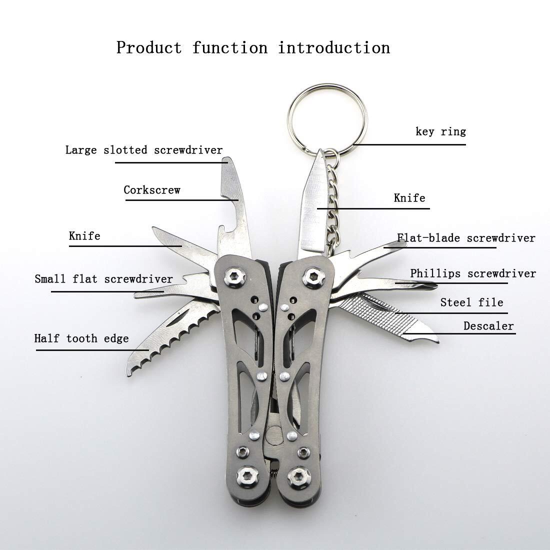 Small Multitool Pliersoutdoor Pocket Multitools Mini Pliers Gifts For Mens Boys