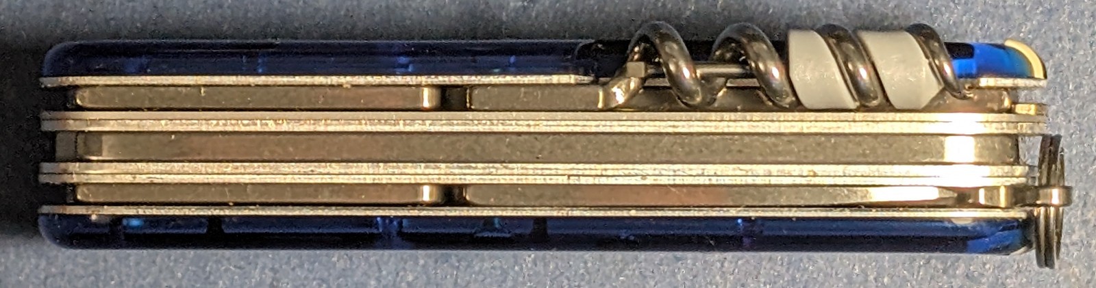Victorinox Swiss Army Knife, Spartan Blue Lite Translucent, 1.7804.T2 New In Box