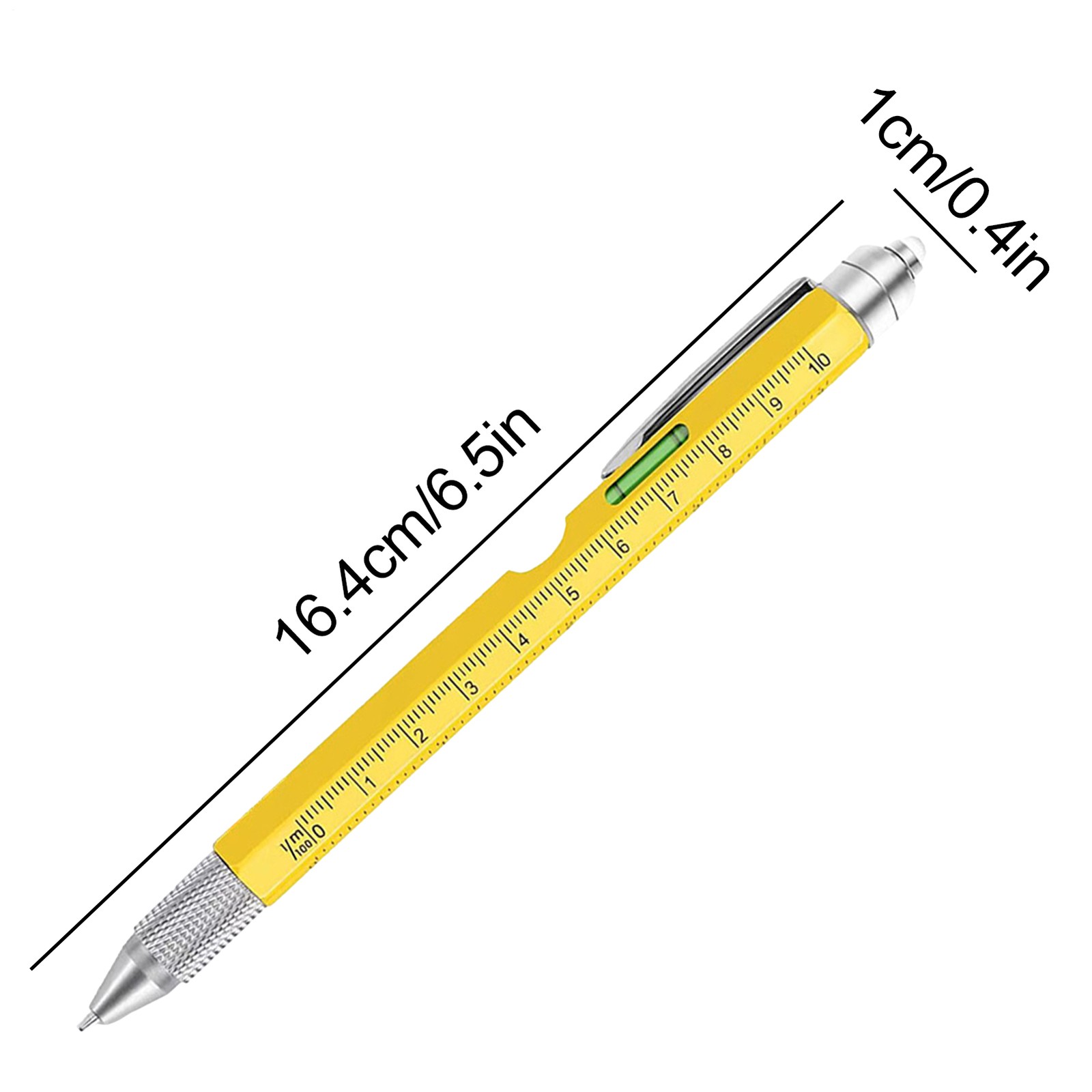 9 In 1 Multi Tool Pen, LED Light Emitg Pen Bottle Opener Touch Pen Gifts Unique