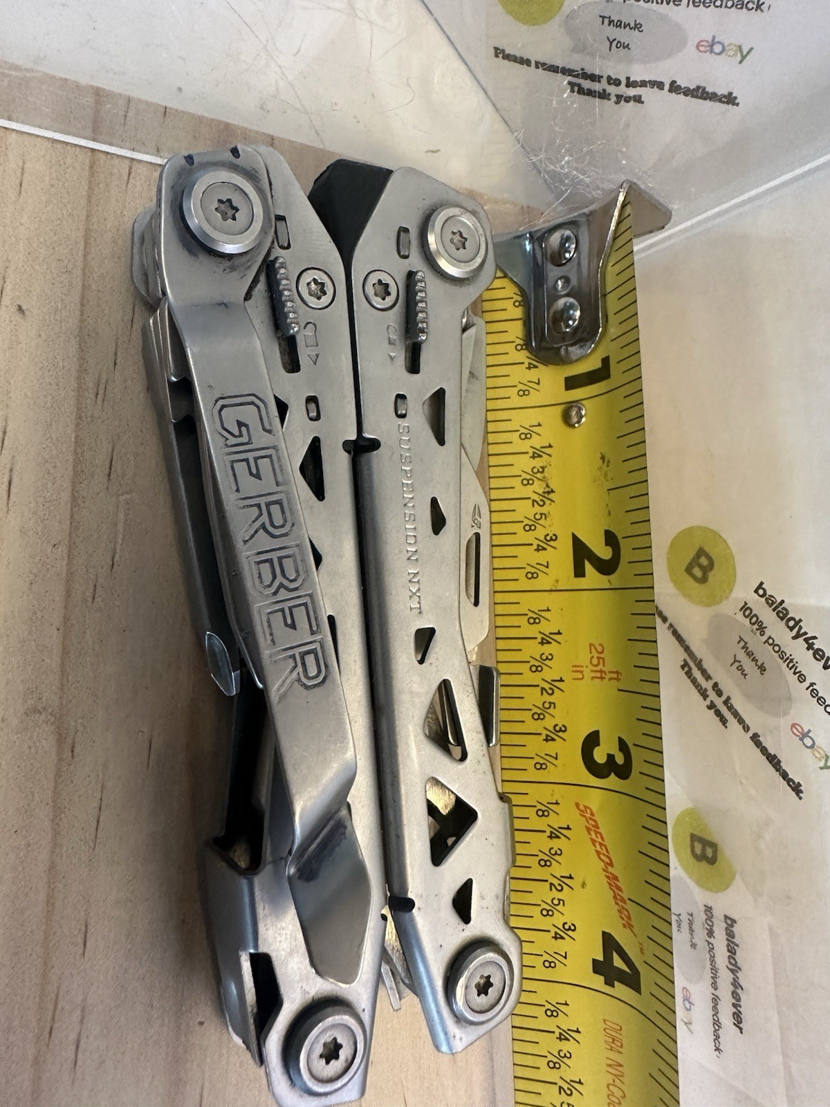 GERBER SUSPENSION NXT 15 In 1 Multitool 4” Closed Silver (MSRP $64)