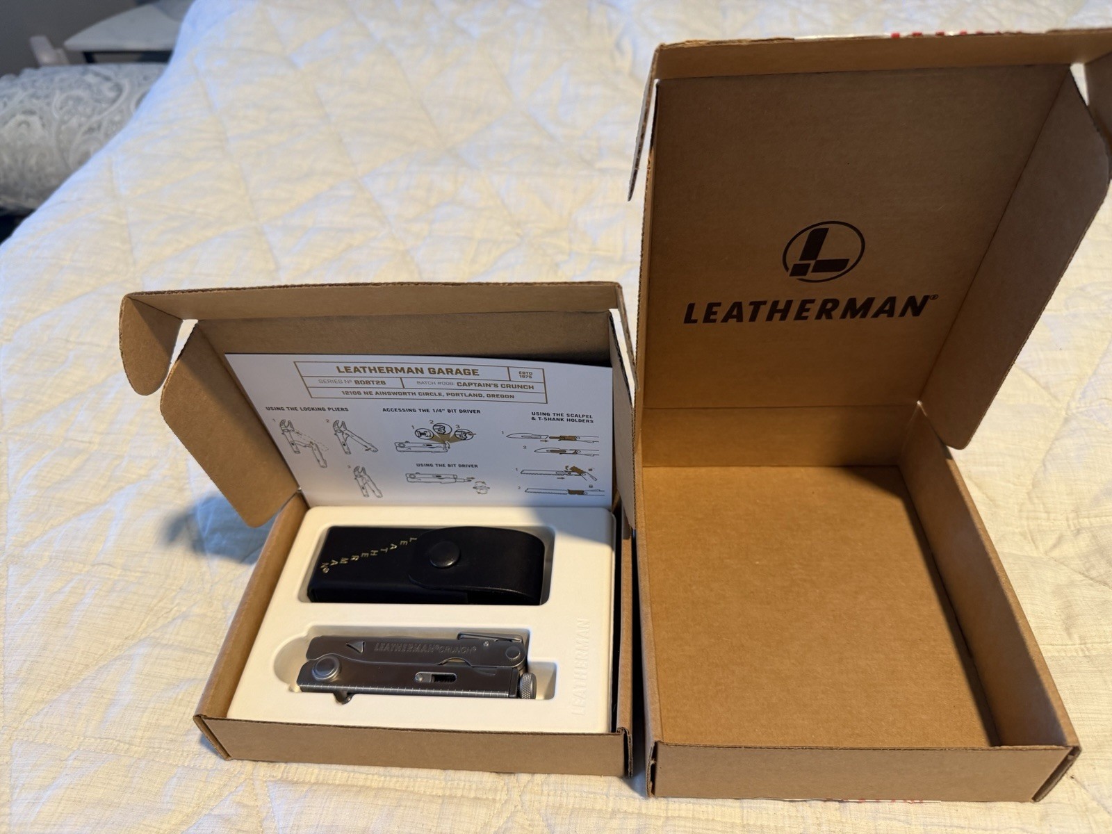 Leatherman Garage Batch #008 Captains Crunch Multi Tool NEW