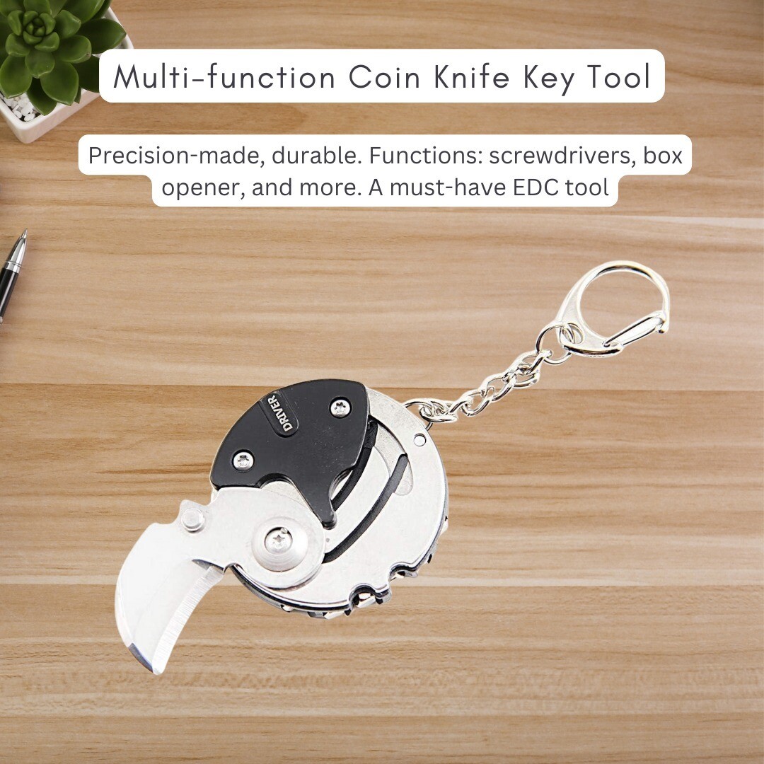 Compact Multi Tool Pocket Knives for Camping & Pocket Tools Combo Pack