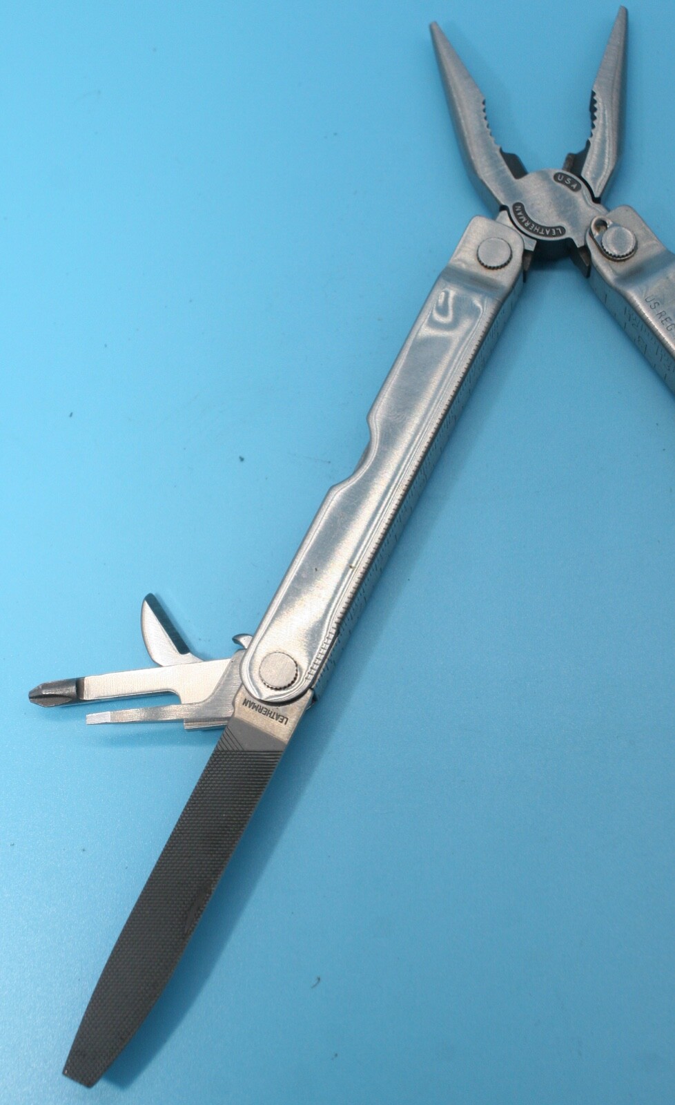 Vintage Leatherman Multi Tool Portland OR Leather Sheath USA Made 1325473 MINT!