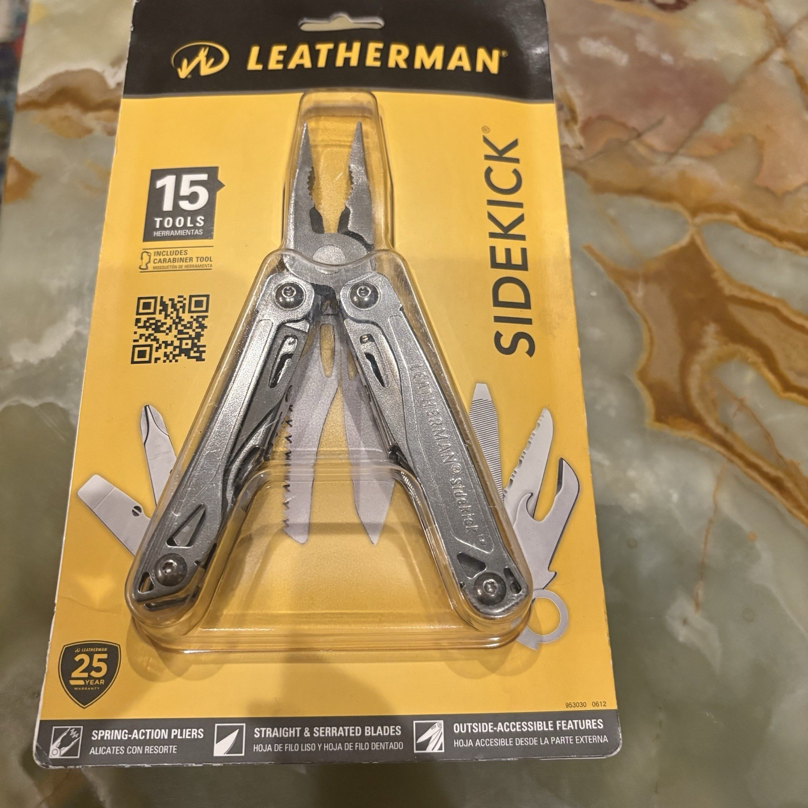 LEATHERMAN SIDEKICK 15 multi- TOOLS 831428 PLIERS SHEATH Carabiner NOS