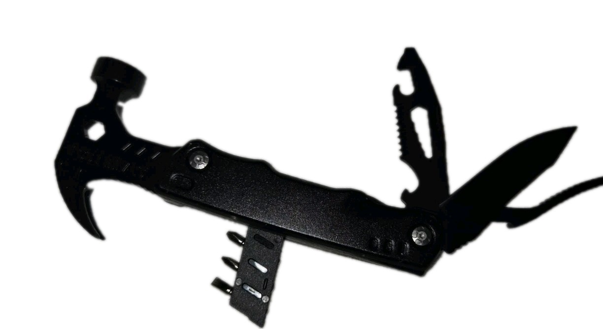 12 In 1 Multi-Tool Hammer Compact 5.5 & 6.5 Length Climbing Adventure Camping