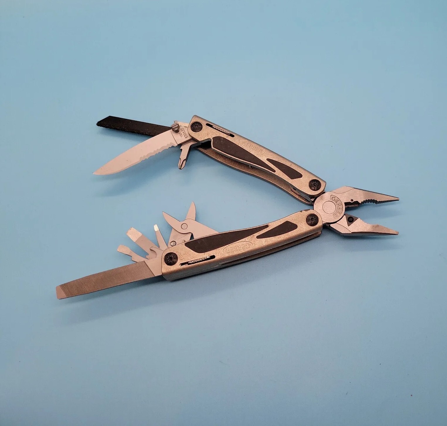 GERBER 800 LEGEND MULTI TOOL MULTI-PLIER: CARBIDE CUTTERS PLIERS REMGRIT