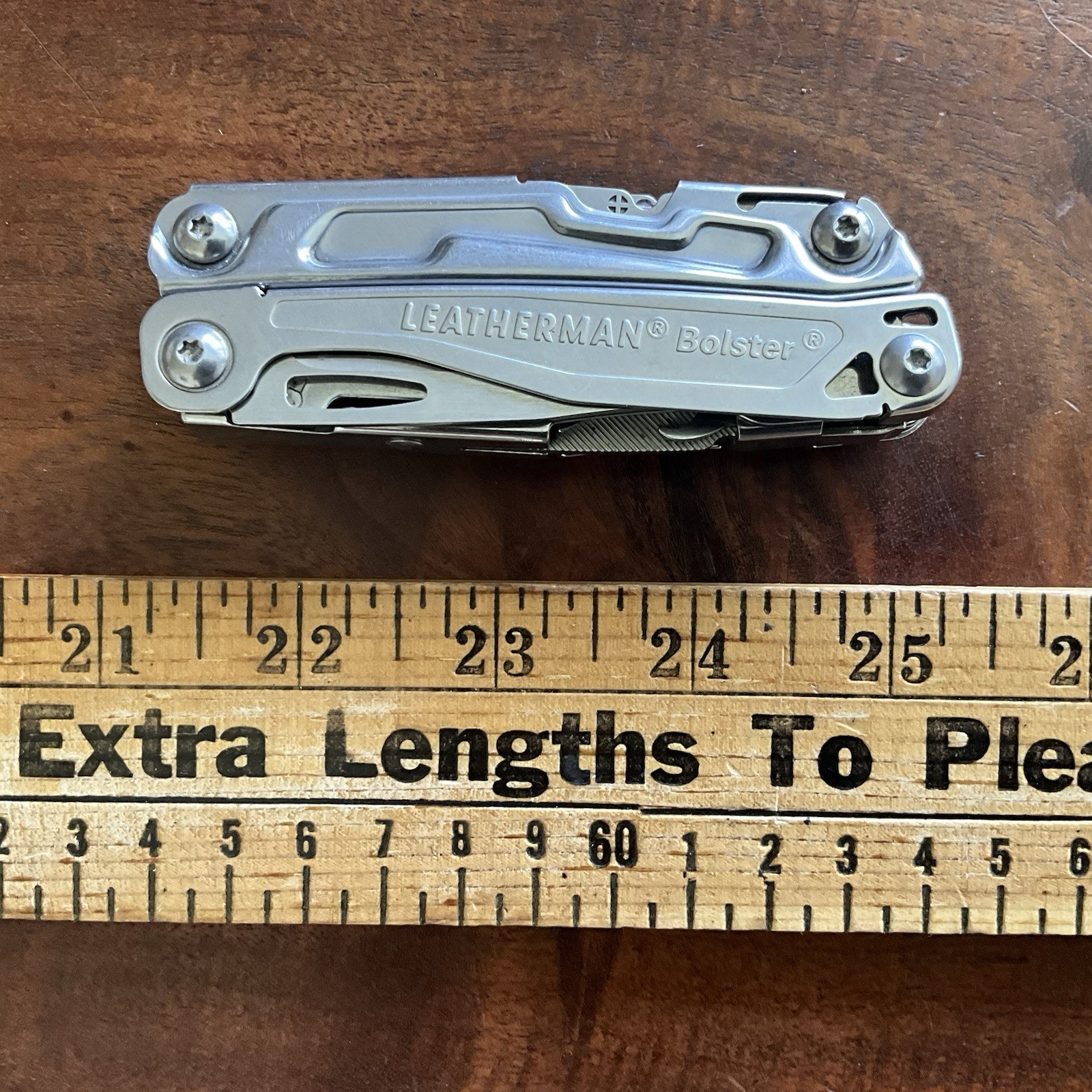 Leatherman Bolster Folding Multi-Tool Knife Plier Stainless