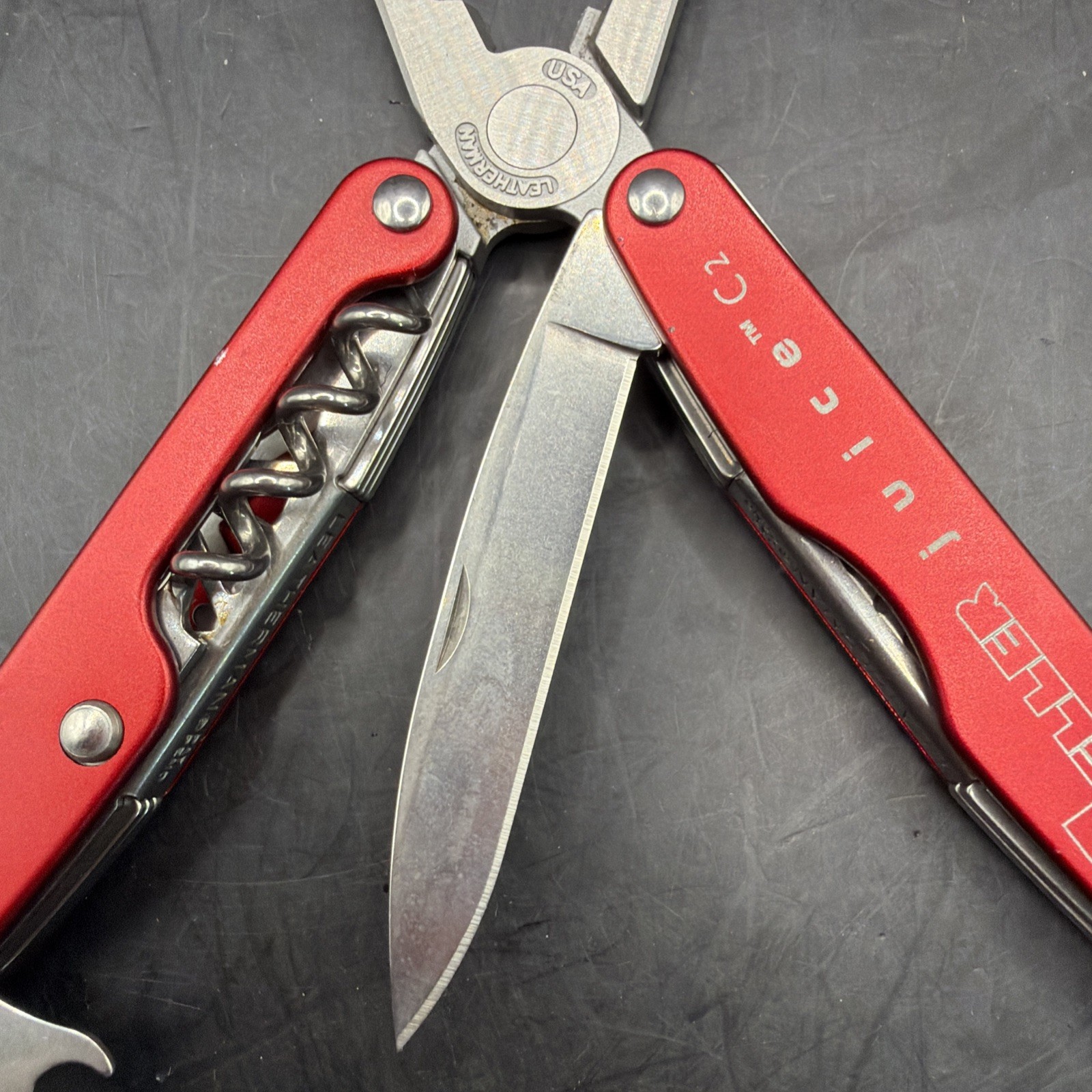 Leatherman Juice C2 Red With Sheath Retired