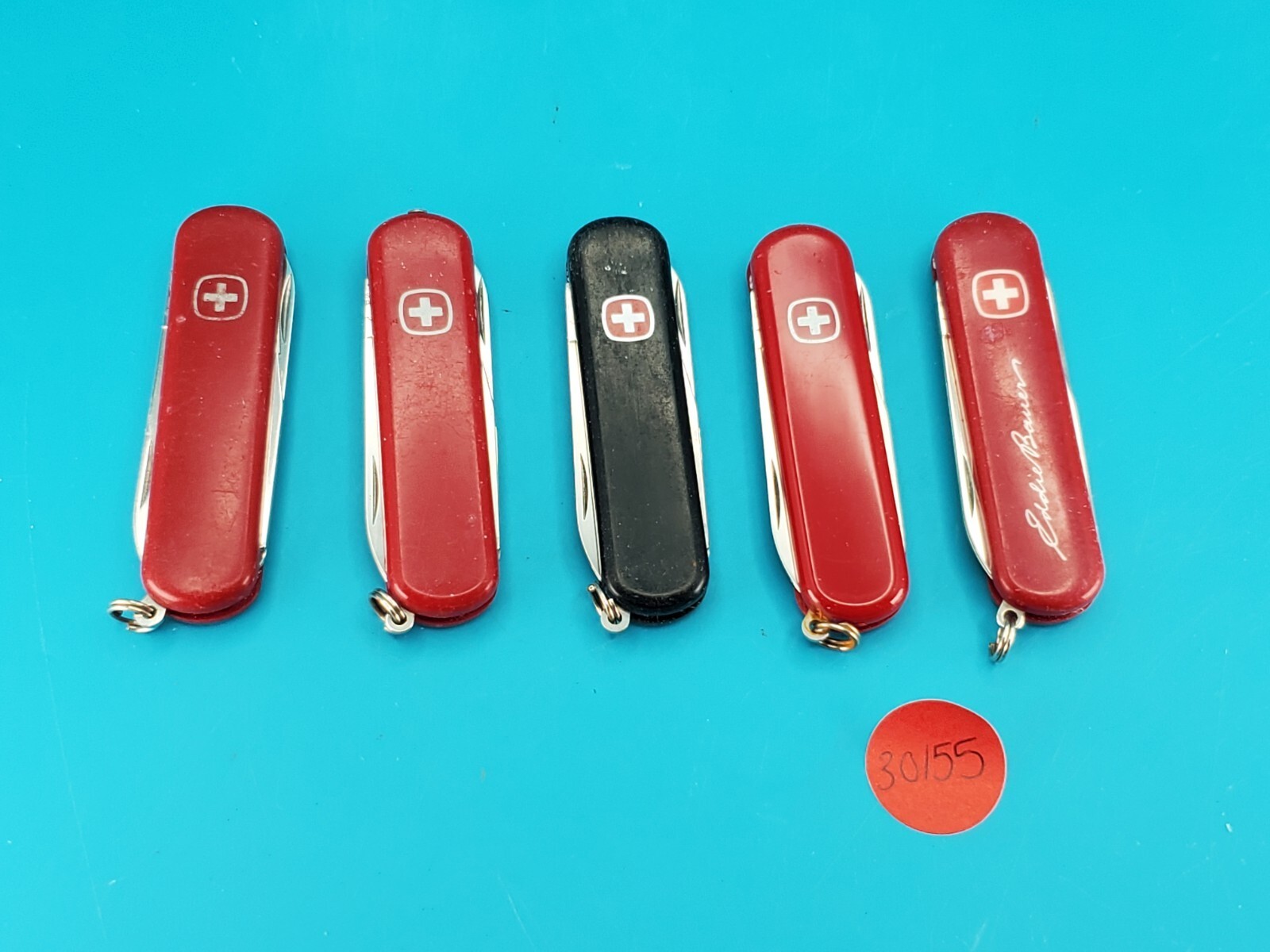 Lot of 5 Wenger Esquire Swiss Army Knife Multi Tools!