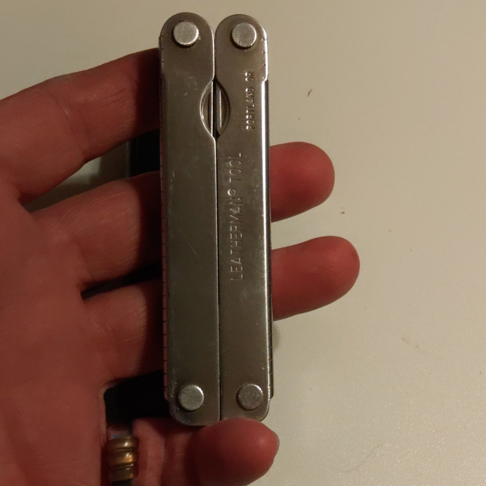 Leatherman Tool Multi-Tool Stainless Steel Silver/Black Sheath Plier Knife File