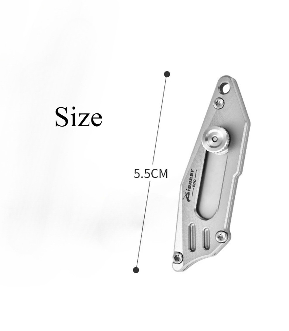 Durable Titanium Alloy EDC Tool for Survival and Repair Tasks