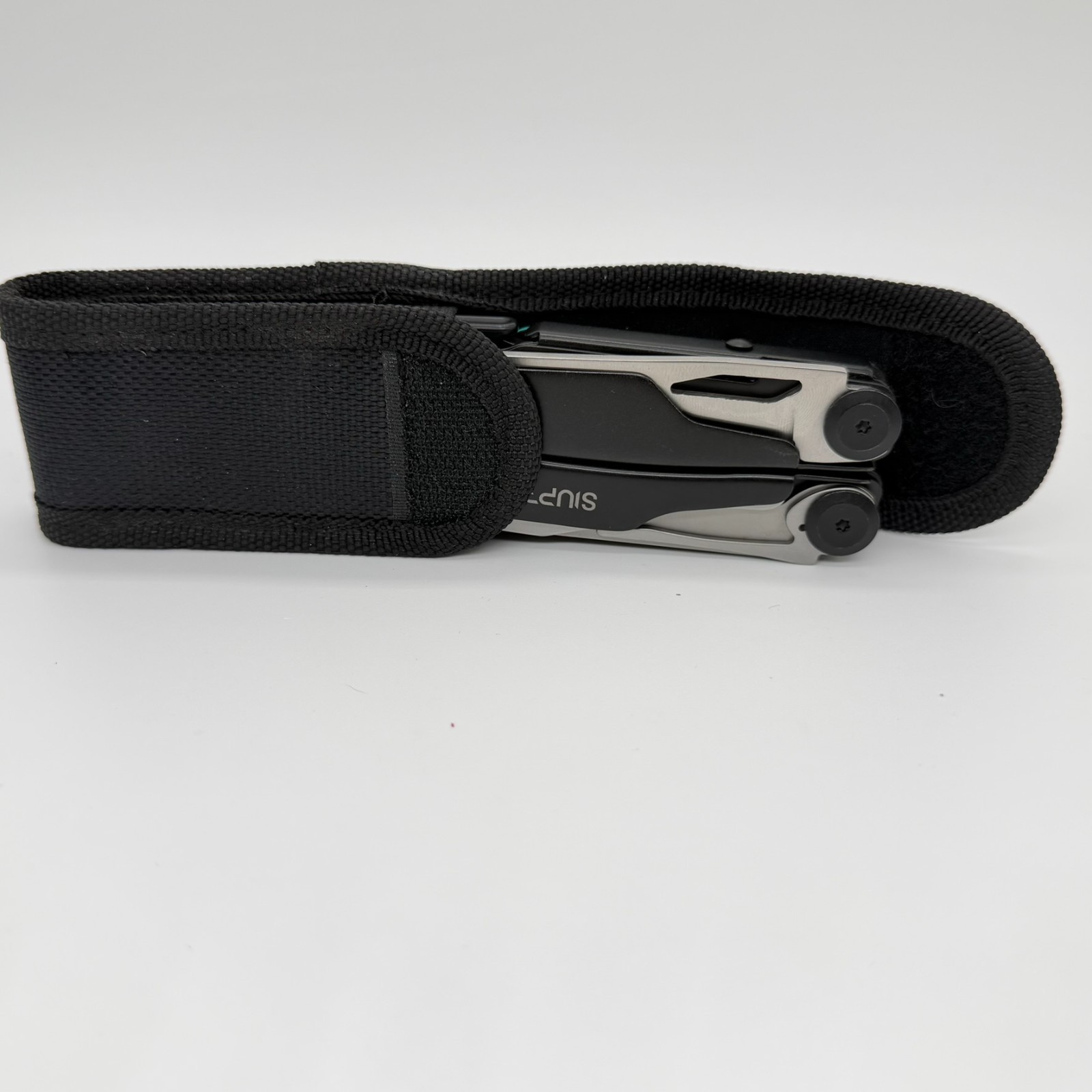SIUPRO 18-in-1 Tactical Multi-Tool Black Stainless Steel Folding Pliers Sheath