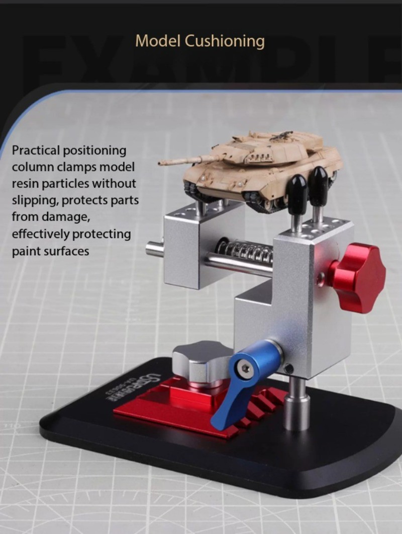 360° Universal Tool Holder: Multi-Purpose High-Precision Bench Vise Fixture