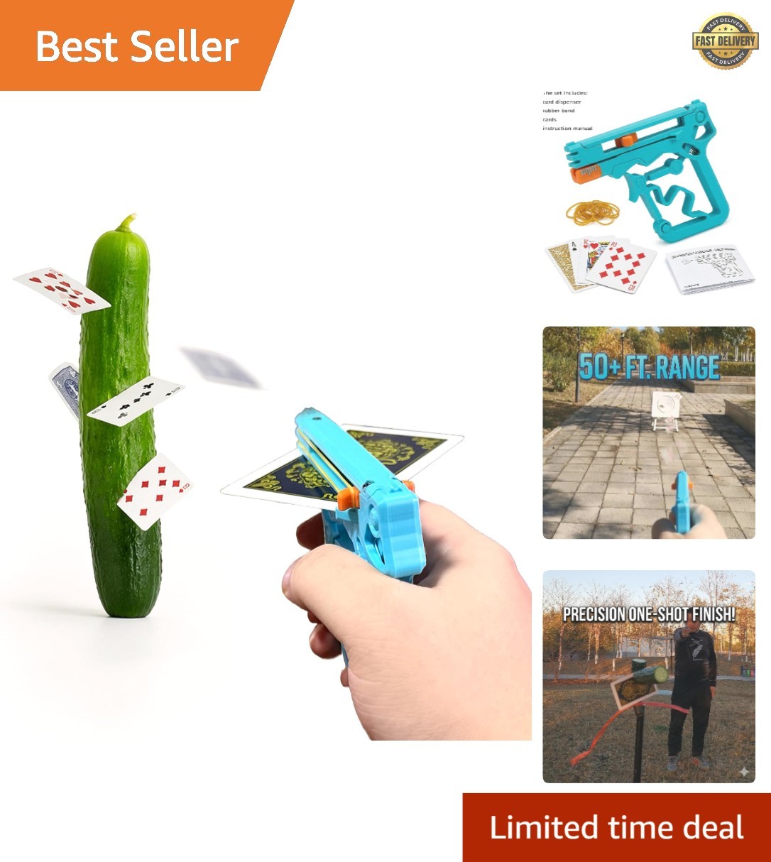 Compact Precision Skill Tool: Outdoor Sports Card Launcher for Adventure Lovers