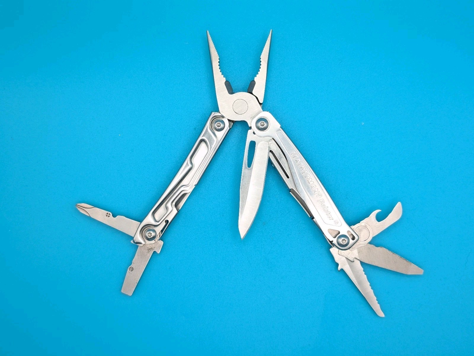 Leatherman Bolster 13 Tool Stainless Steel Multi-Tool!