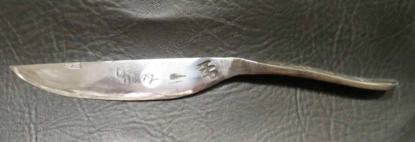 Pliers handle knife 8″ sk2 tool steel hand made