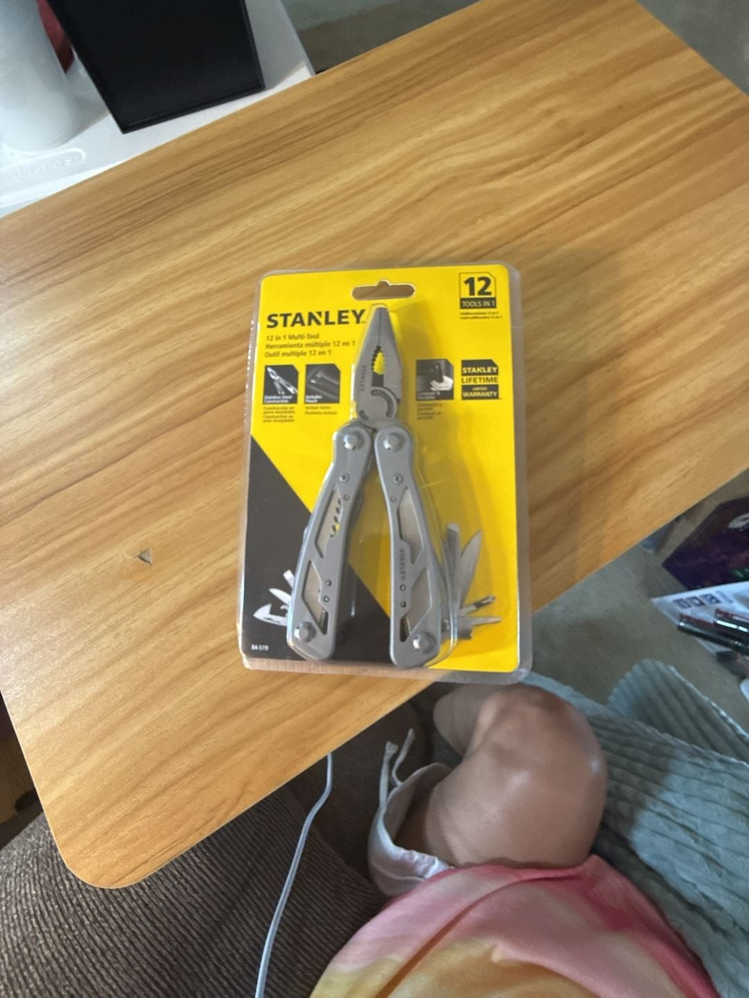 Stanley 12-in-1 Stainless Steel Multi-Tool with Holster (84-519)