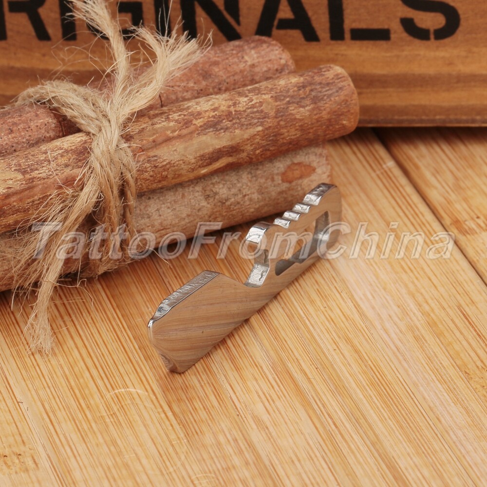 Mini Pocket Multi EDC Tool Pry Bar Bottle Opener Screwdriver Survival Keychain