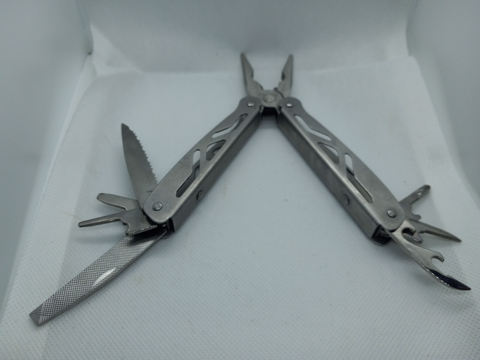 Ozark Trail 12-In-1 Multi Tool Outdoor Equipment includes Sheath