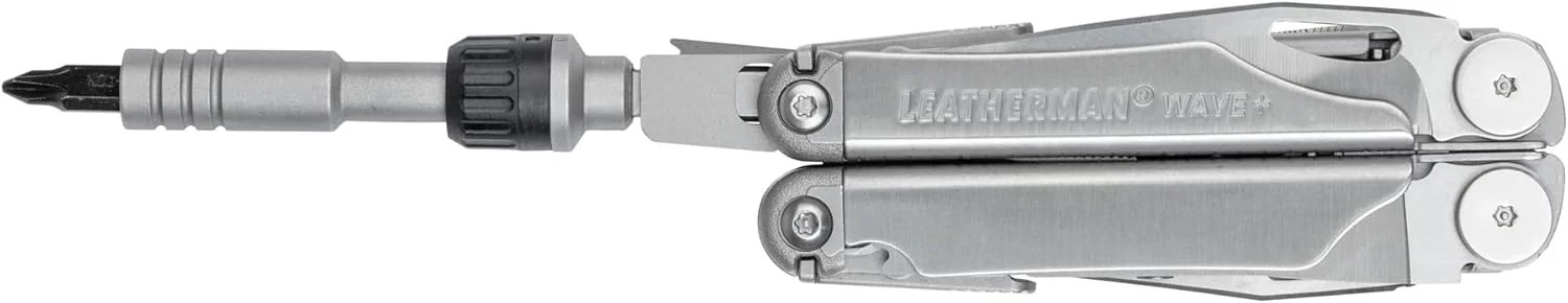 Leatherman, Ratchet driver, fits both Leatherman flat bits and standard ¼ inch b