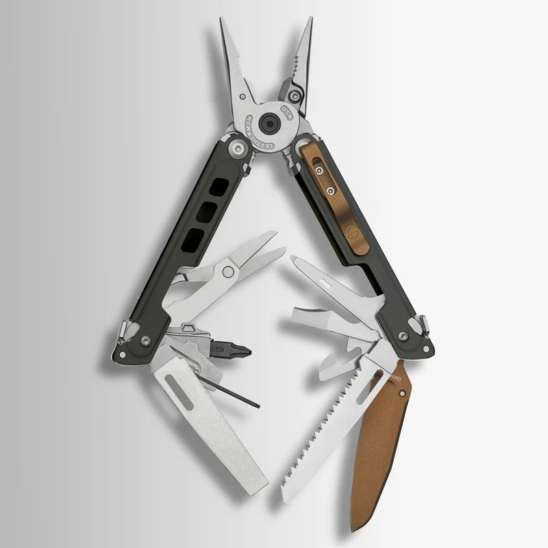 Gray Leatherman Garage Batch #005 40th Anniversary Tool – Brand New