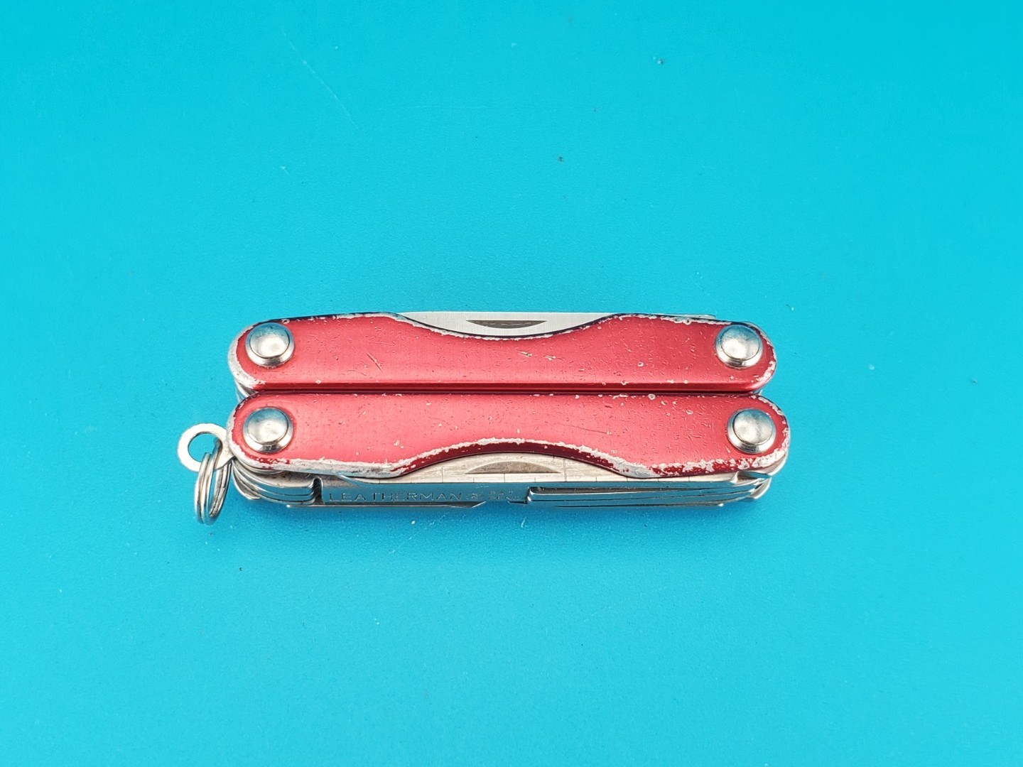 Leatherman Squirt S4 Multi-Tool, Key Ring, Retired, RED!
