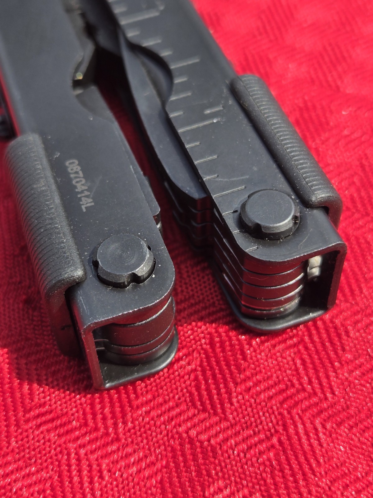 GERBER MP600 Black Oxide Finish Multi Tool Knife Plier w/sheath Carbide USA EXC