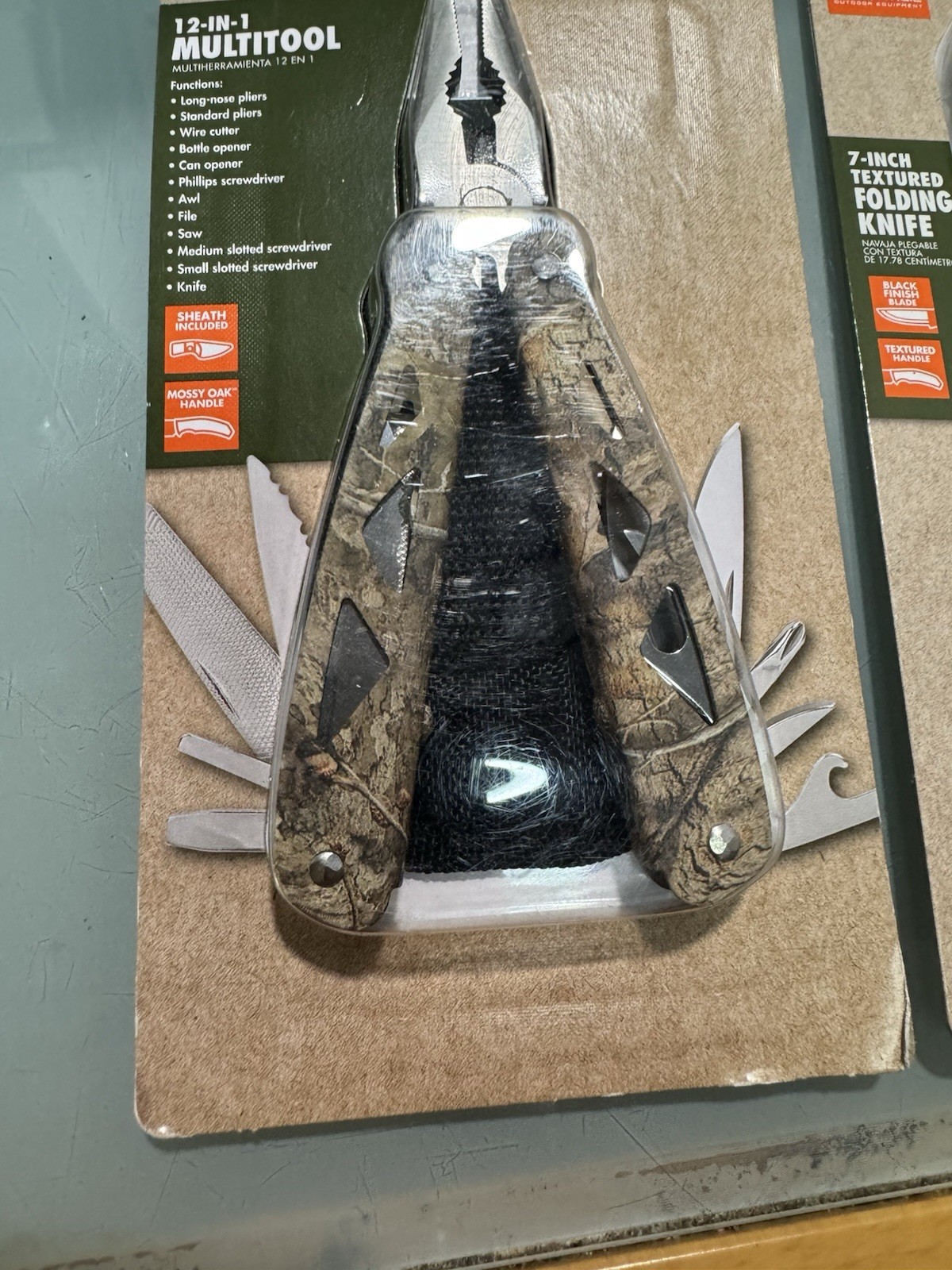 Ozark Trail 12-IN-1 Multitool And Folding Knife