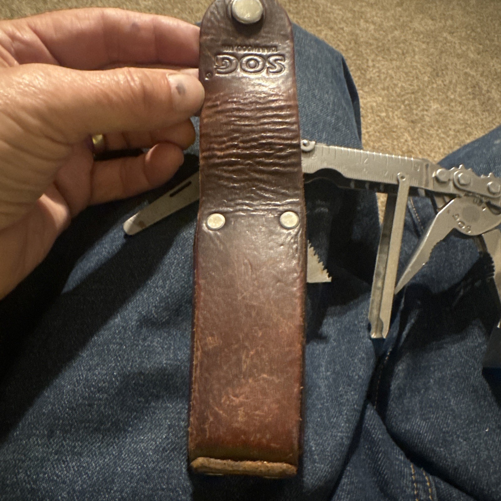 Vintage SOG Tool Original Multi-Tool POWERLOCK PATENT PENDING Buy Her Now!