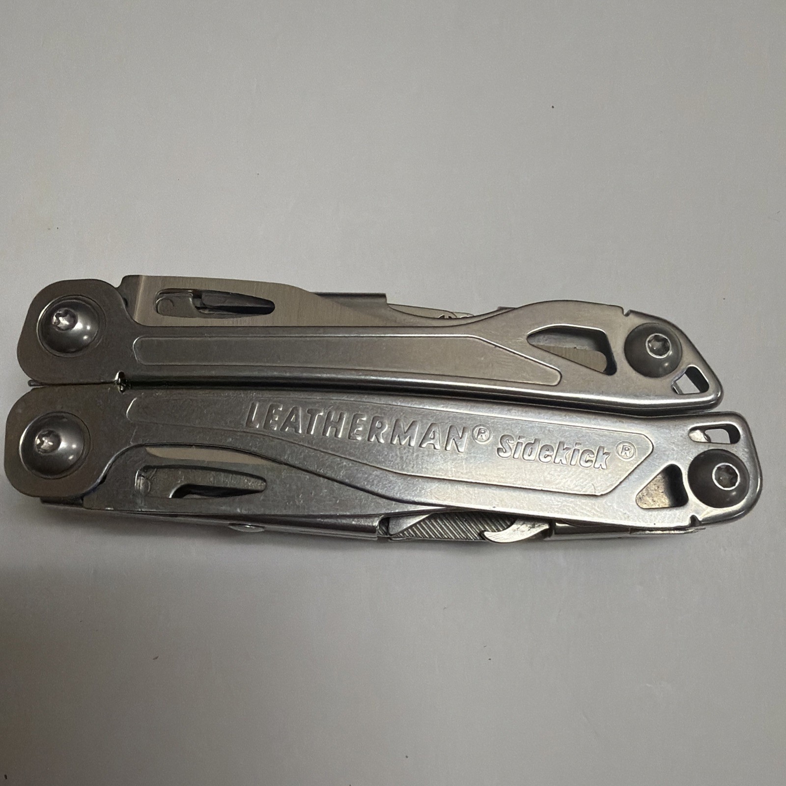 Leatherman Sidekick Multi-Tool, Knife, Pliers, Saw, Stainless