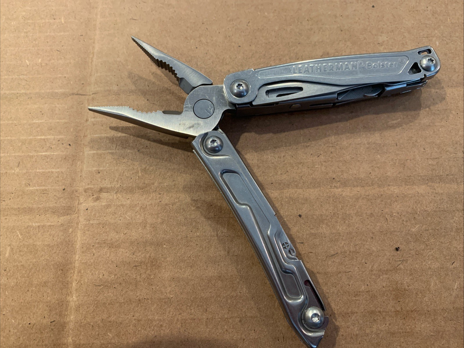 Leatherman Bolster 13 Tool Stainless Steel Multi-Tool Near Mint Condition (BA)