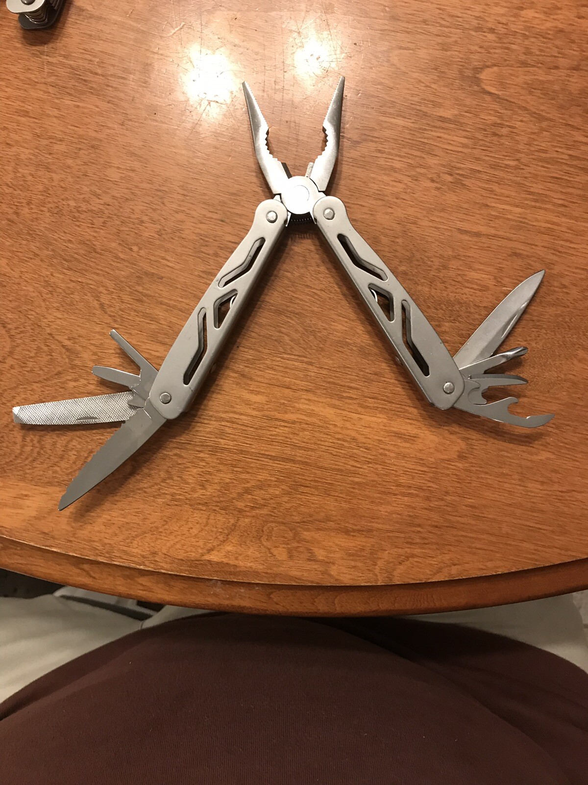 OZARK TRAIL Multi Tool Survival Knife with belt Carry case