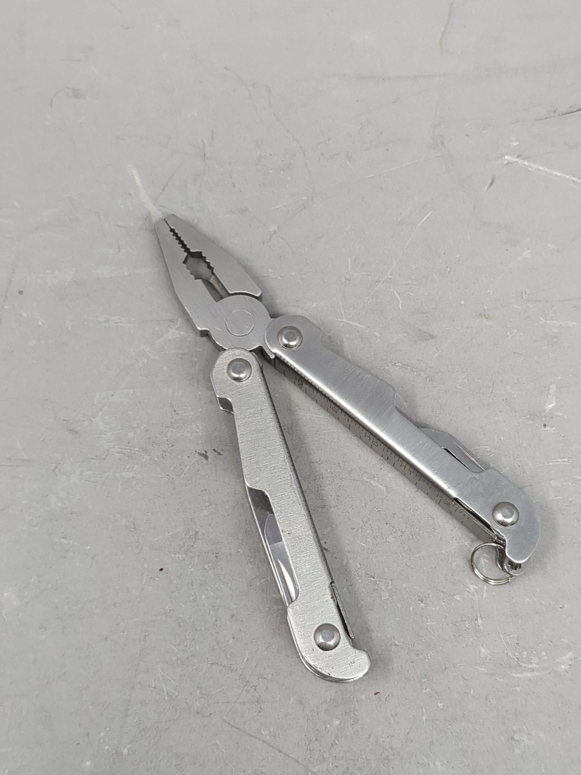Compact Pocket Multi-Tool, EDC Keychain Tool, Stainless Steel Utility Camping