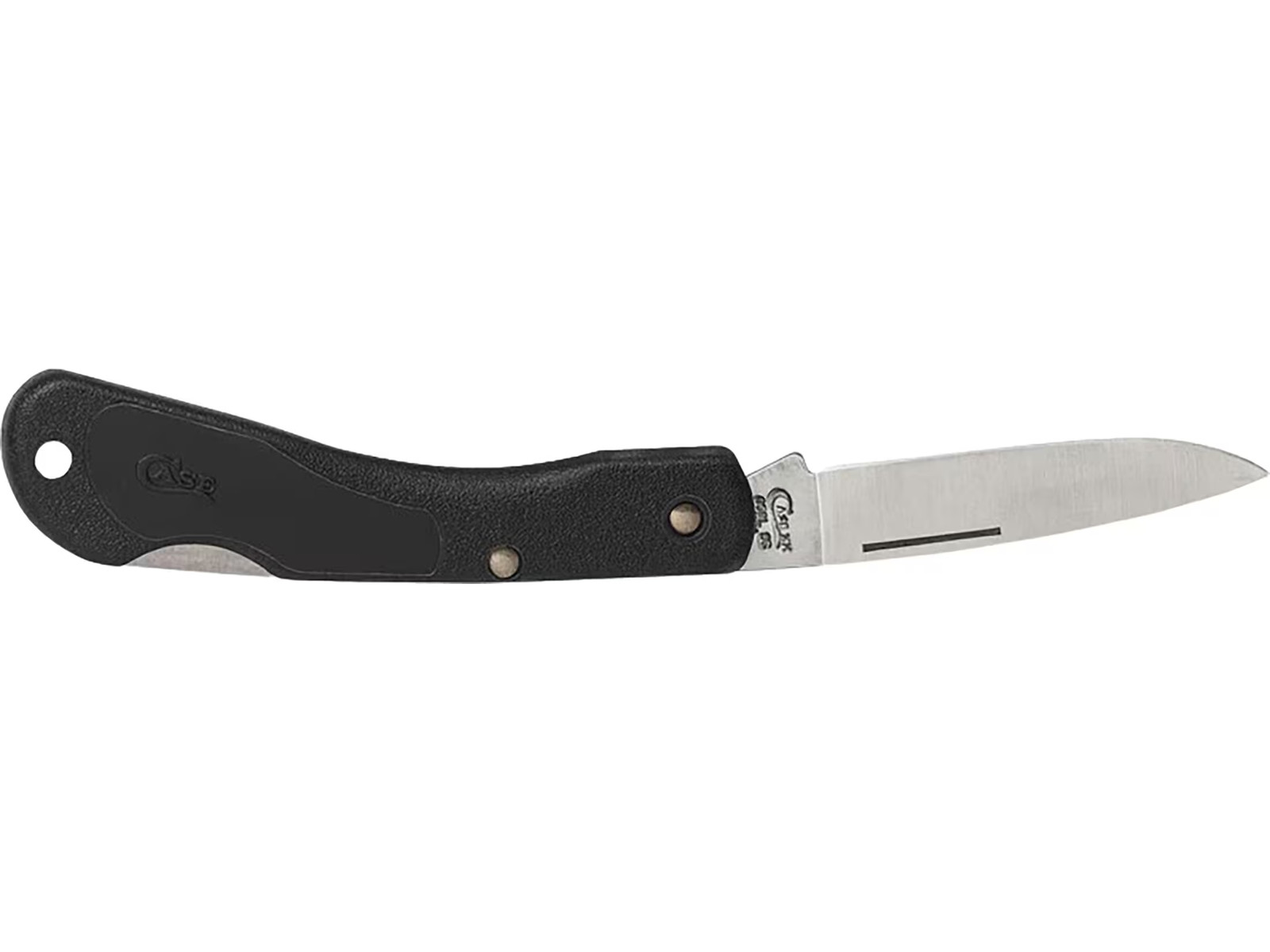 Case Mini Blackhorn Pocket Knife 2.25″ Drop Point Surgical Satin Blade Synthetic