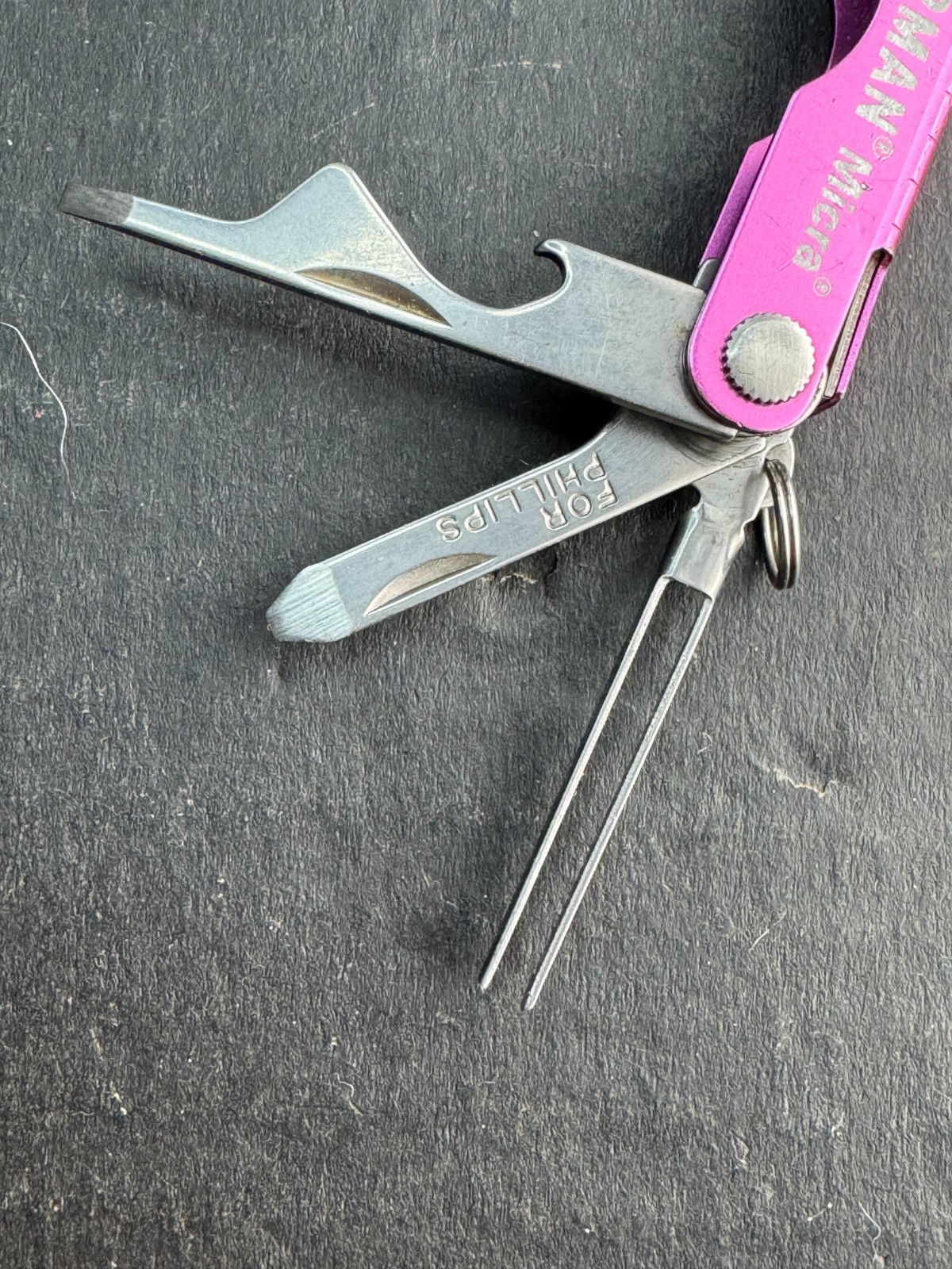 Leatherman Micra 10 in 1 Multitool Anodized Aluminum – Pink