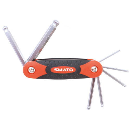 7PCS Hex Fold Out Holder Multi Outdoor Pocket Tool Set Repair 7FMB-2(2.5~10mm)7P