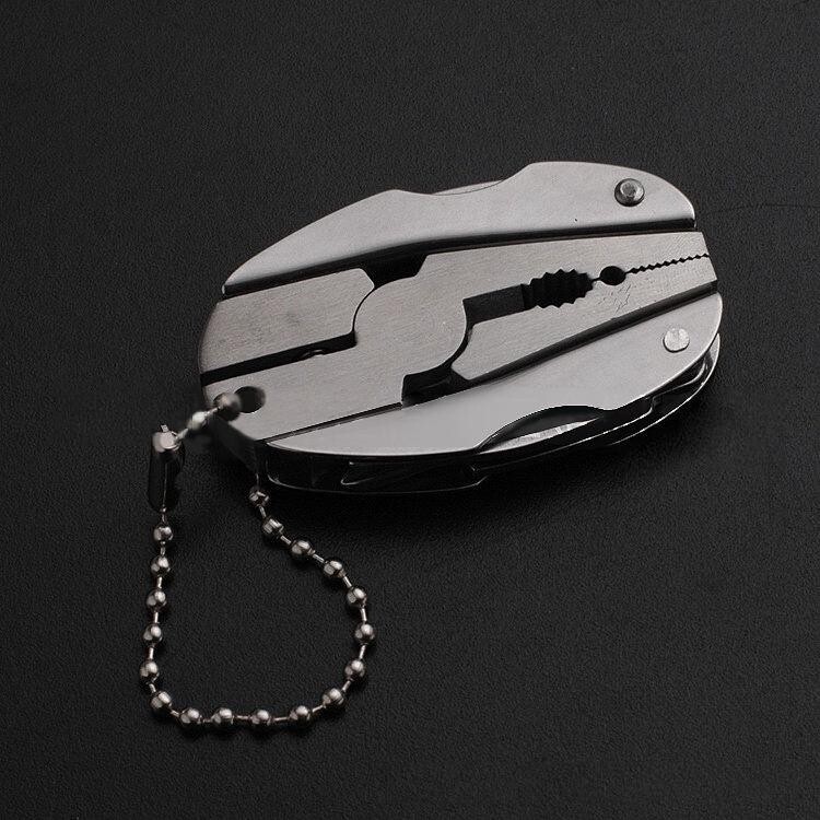 Multifunctional All In One Tool Mini Plier Keychain Set – 6-in-1 Multitool Plier