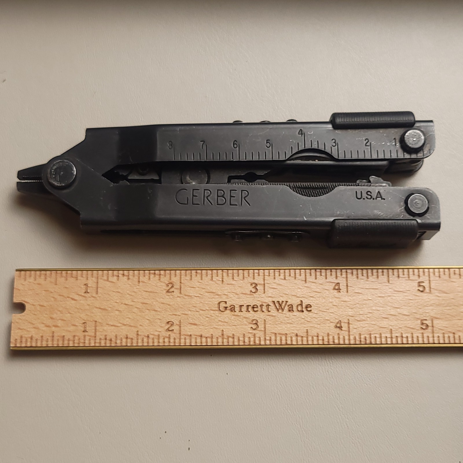 Gerber MP600 Multi Tool Black Oxide Multi-Plier Pocket Knife Pliers EDC