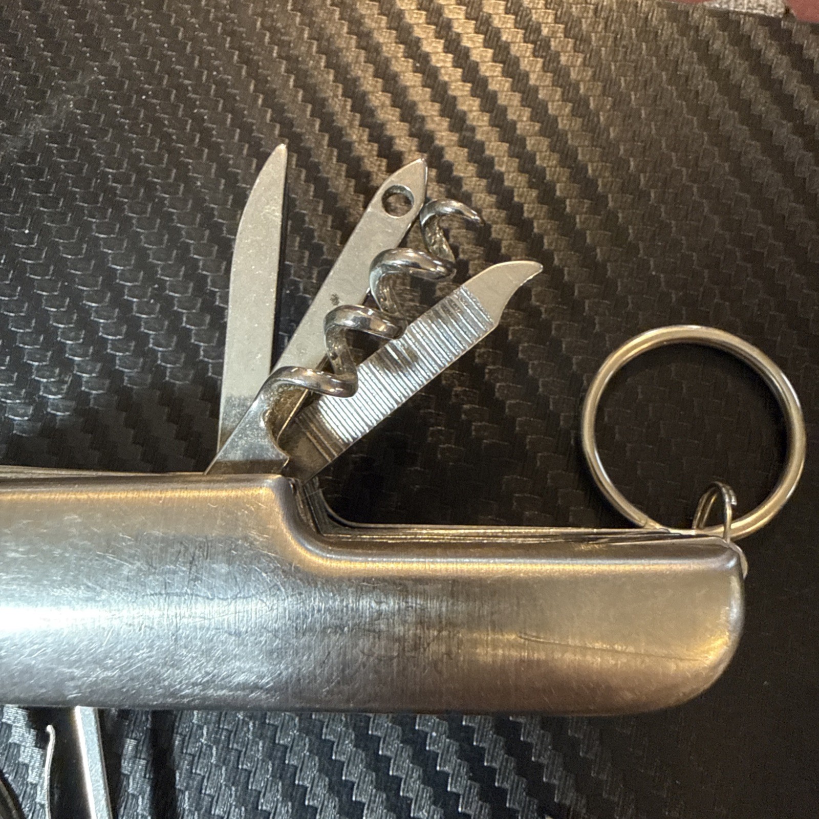6 Multi Tool Folding Pocket Knife Outdoor Survival Compact Multitool