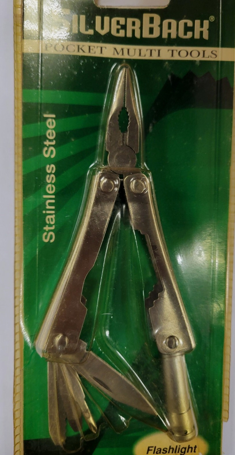 Baker Silverback Pocket Stainless Steel Multi Purpose Tool SB-2300 New NOS