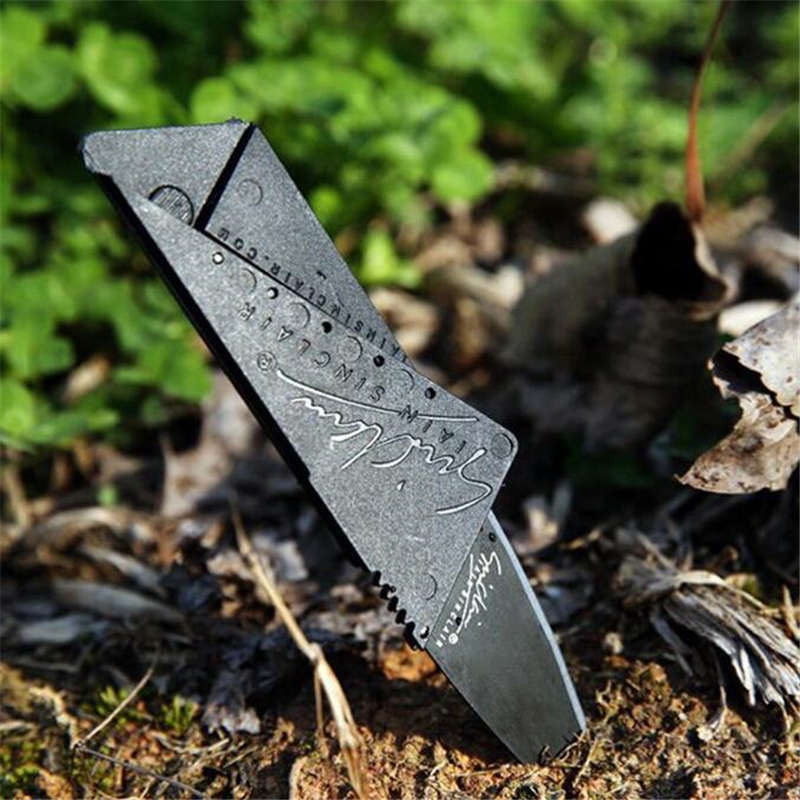 Pocket Mini Stainless-Steel Folding Pocket Knife Keychain Blade Outdoor Survival