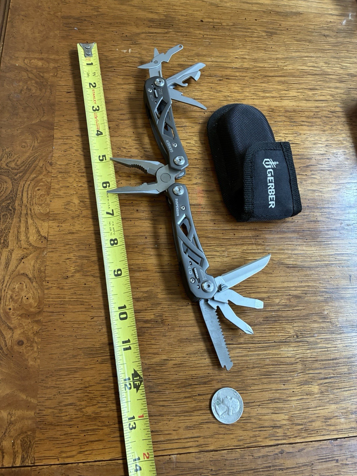 Gerber Vise – Pocket Multi-Tool – Black Stainless Steel