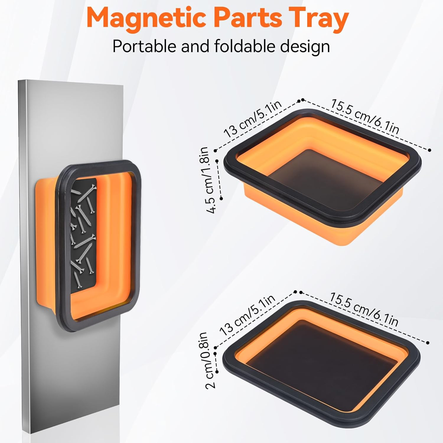 3-Pack Magnetic Telescoping Pickup Tool Set – Cool Gadget Gifts – Flexible Magne