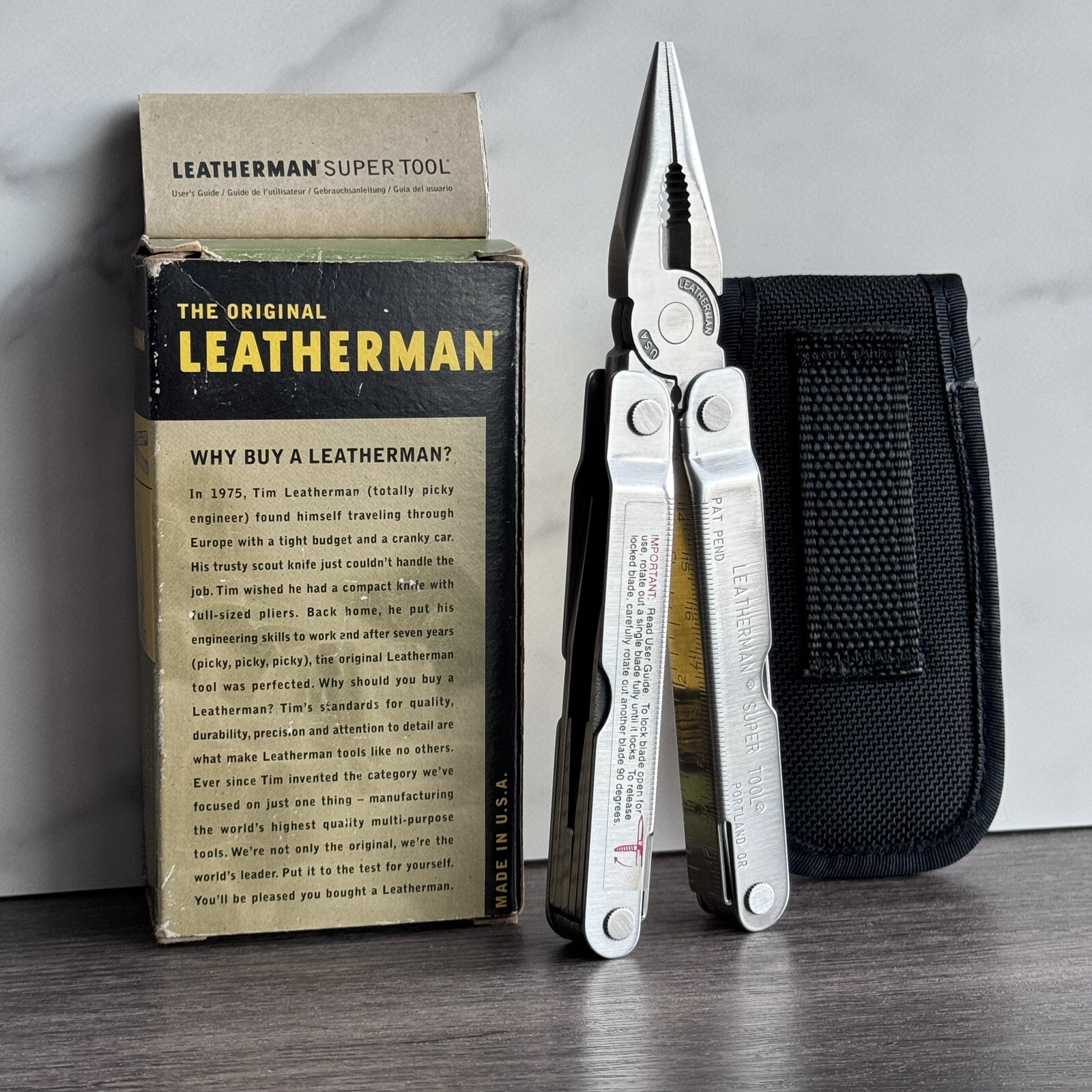 Leatherman Original Super Tool Multitool Leatherman 1st generation Super Tool