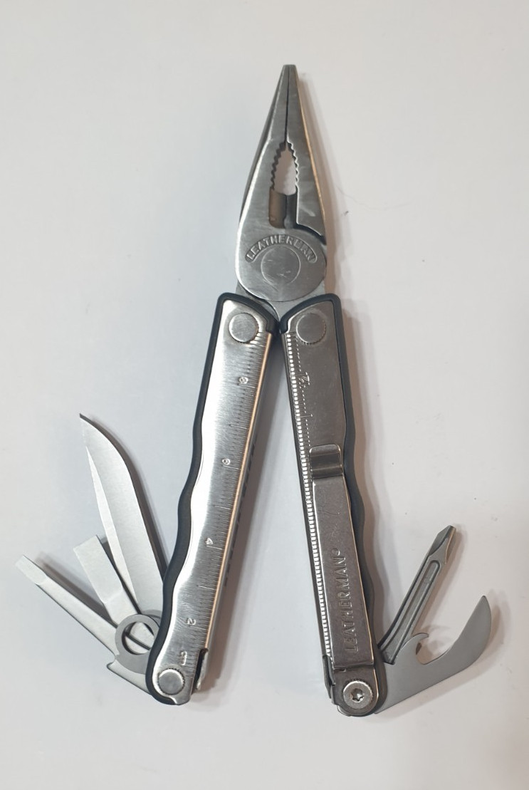 🔥 Leatherman Kick With Clip Multitool Retired Rare Collectable