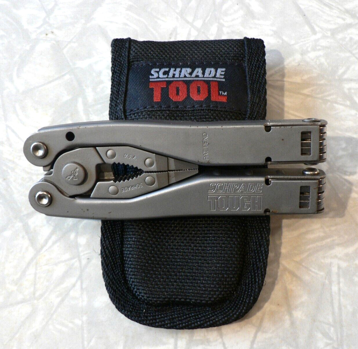Vintage Schrade Tough Tool MultiTool ST1 Series 1-2 Transition Crossover Example