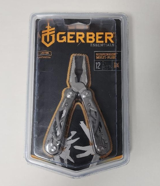 Gerber Suspension 12-in-1 Multi-Tool Stainless Steel Pocket Pliers W/ Sheath
