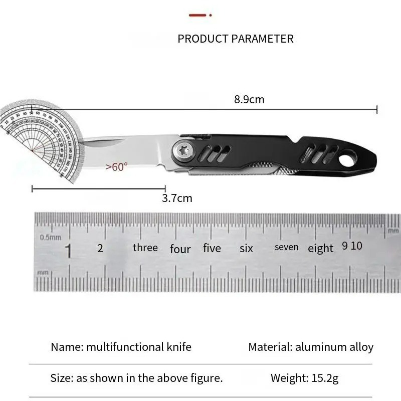 Keychain Pocket Multitool EDC Sim Card Opener Ejector bottle Knife Screwdriver