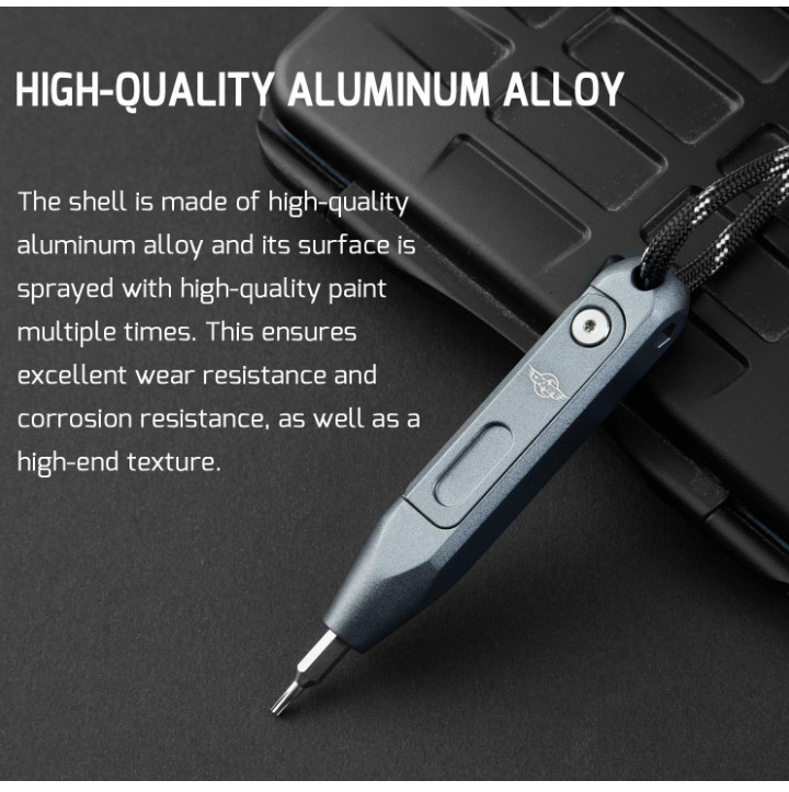 OKNIFE Otacle D1 Mini Precision Screwdriver Set, 9 in 1 EDC Multi Bit Pocket Scr